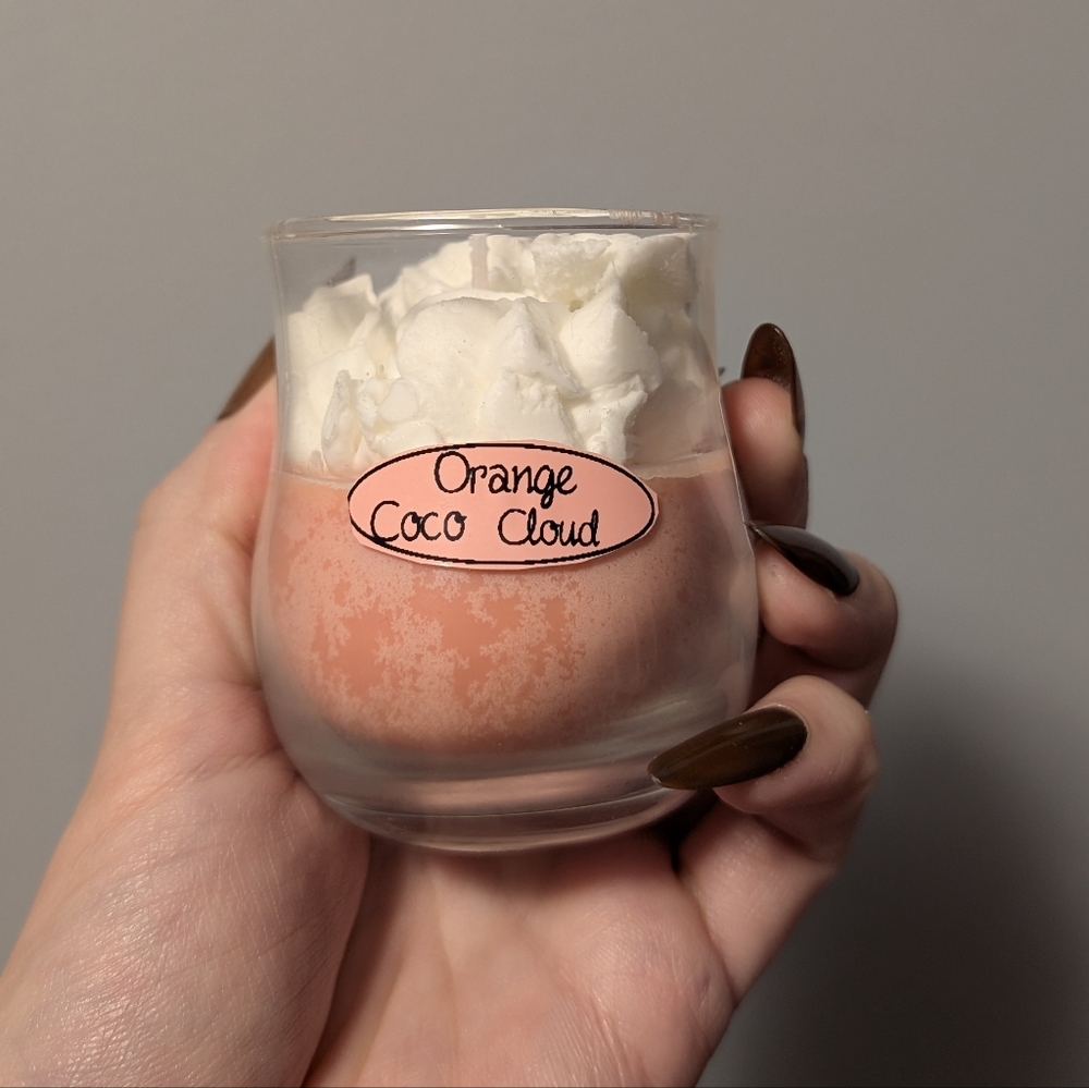 Orange Coco Cloud Candle